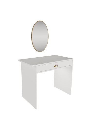 Julia Beyaz Makyaj Masası