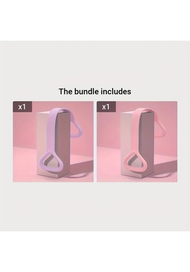 Zhanglei001 Purple Silicone Proflex 1 Direnç Bandı Ev Spor Salonu Fitness Mor