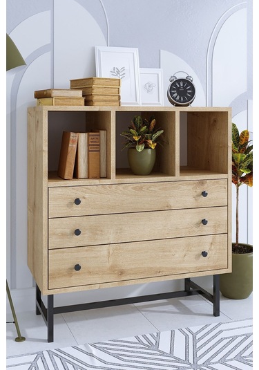 Decormet Carla Şifonyer Safir Meşe Diğer