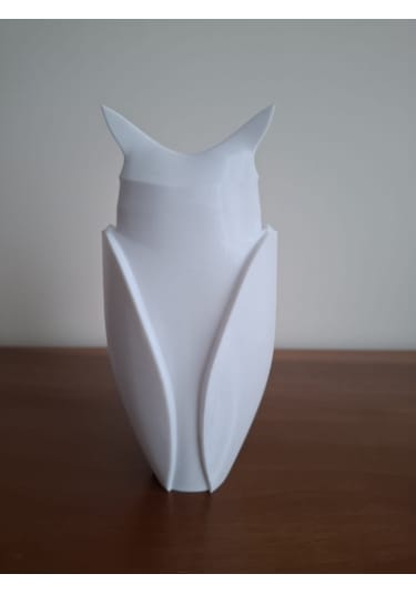 Baykuş Biblosu -17 Cm Beyaz