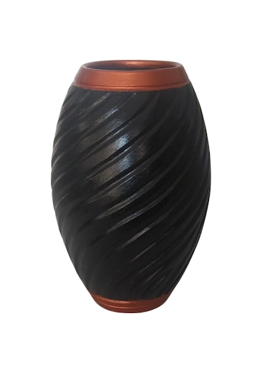 Dekoratif El Yapımı Modern Seramik Vazo 28 Cm