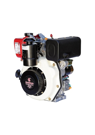 Goldmoto GM178FE-C 7 Hp Marşlı Krank Mili Kamalı Dizel Motor