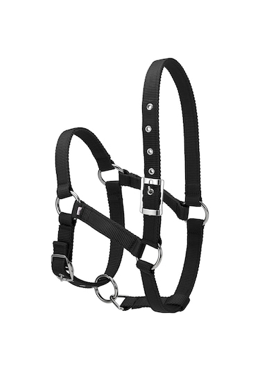 Mufunye 6mm Kalınlaştırılmış Ayarlanabilir At Başlığı: Dayanıklı Ve Kontrol Kolaylığı Sunar Kırmızı / Mavi / Siyah, S / M / L