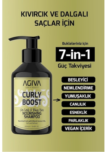 Curly Boost Besleyici Şampuan-250ml