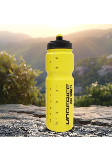 Suntek Spor Su Şişesi Taşınabilir Tekrar Sarı Sarı