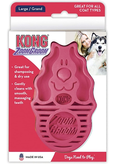 Kong Zoom Groom 11 CM Tarak Köpek Oyuncağı