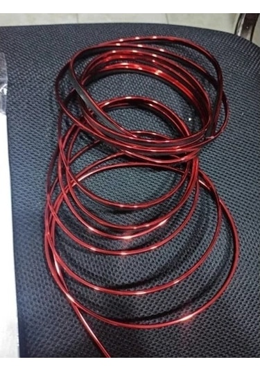 Ford Fiesta Araç Içi Nikelaj Kırmızı 2 Metre Torpido Ip Trim Fitili