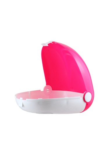 Hsgl Bisiklet Arka Kutu Plastik Pembe Beyaz Cmr Ub Ktu-125