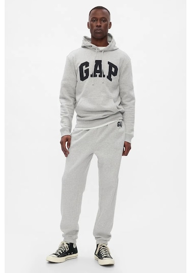 Gap V-heritage Logo Erkek Eşofman Altı Gri