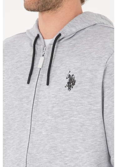 U.s. Polo Assn. Erkek Açık Gri Hırka Örme 50313748-vr001 Acık Grı