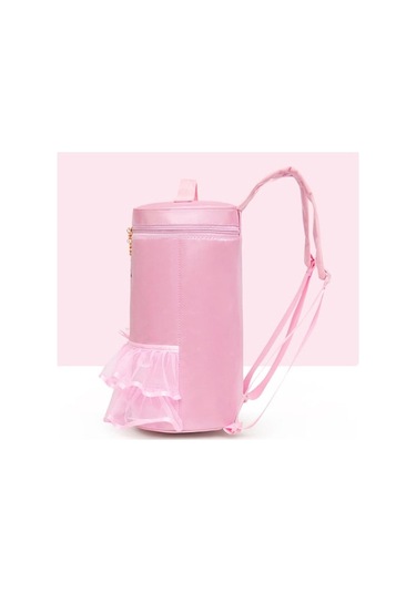 Novahub Siyah Kız Hediyeler Sevimli Üst Kolu Balerin Dekor Bale Sırt Çantası Fermuar Kapatma Ayarlanabilir Askı Aşınmaya Dayanıklı Dans Çantası Papyon Siyah Siyah