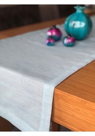 Valerium Simli Nil Yeşili Runner 40x150cm Nil Yeşili