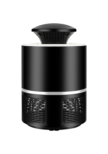 Geeroyoo "uv Işık Ve Fanlı Sivrisinek Öldürücü - 40m² Etkili, Kimyasalsız, Usb Güçlü, Bebekler İçin Güvenli" Siyah