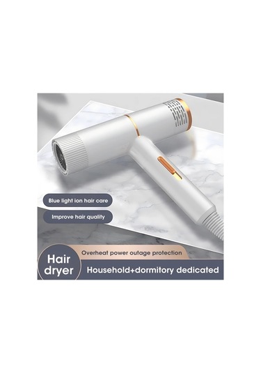 2024 Yeni Profesyonel Saç Kurutma Makinesi Yüksek Güç Kızılötesi Anyon Çekiç Güçlü Soğuk Black