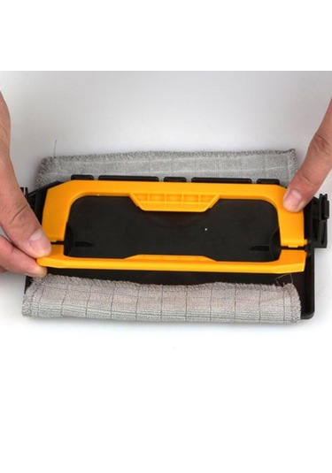 Suntek Deebot Cen630 Cen530 Için Süpürge Bez Braketi Ecovacs Sarı