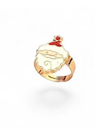 Yılbaşı Figürlü Eklem Yüzük 0487 Altın