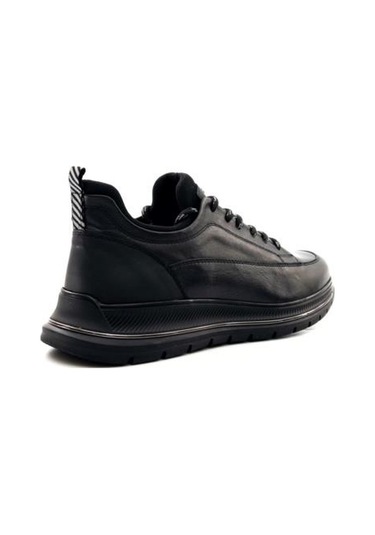 Marcomen 20323 Erkek Hakiki Deri Streç Bağ Casual Ayakkabı 001