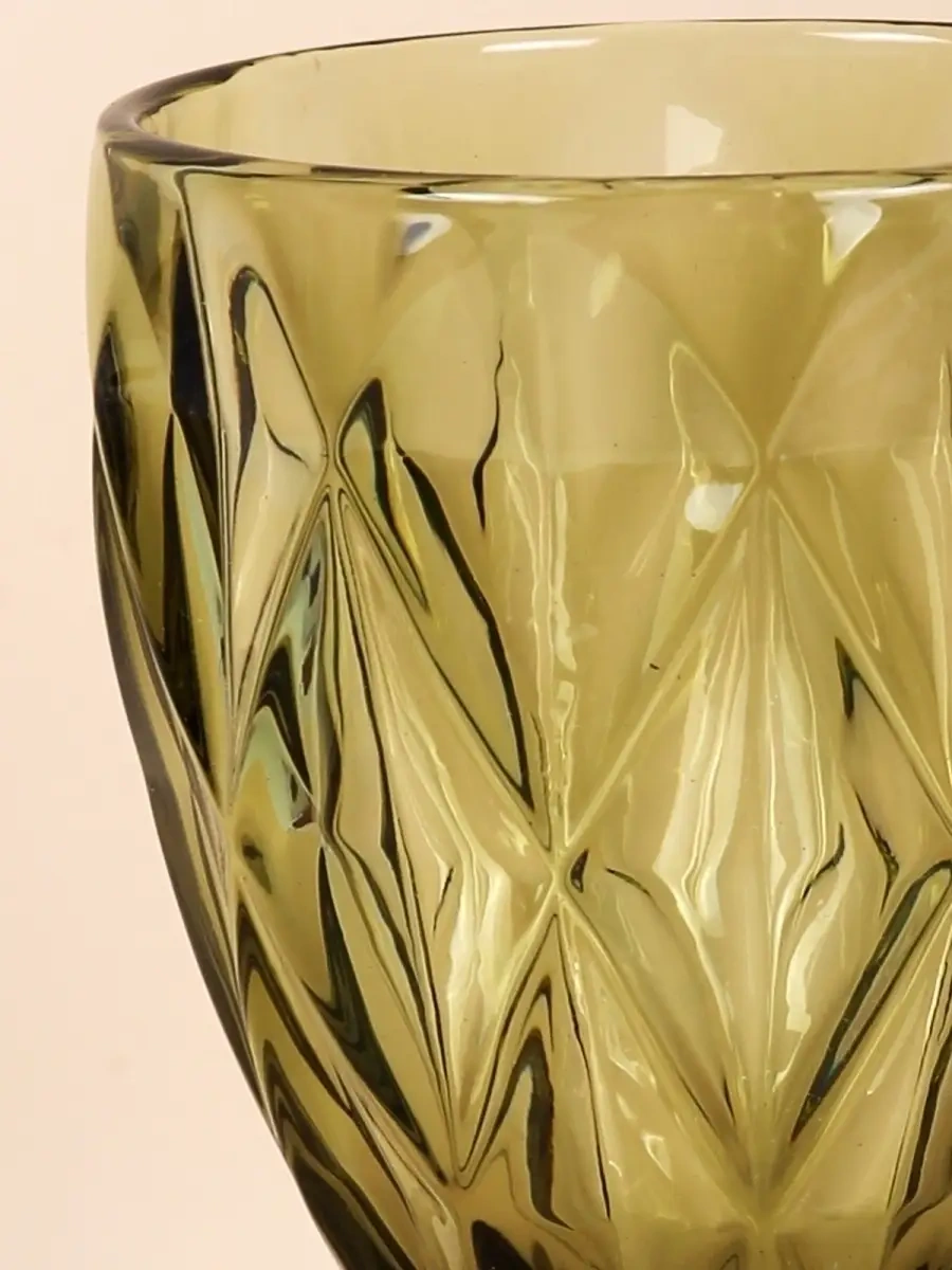 Amıkon Şarap Kadehleri Seti 59331702 Yeşil