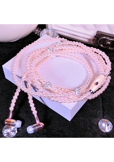 Mufunye Beyaz Mikrofonlu Kablolu Kontrollü Kulaklık