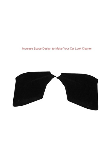 Moly 11-17 Porsche Cayenne İç Konsole Organizatörü, Abs Malzeme, Siyah, Telefon & Eşya Kutusu