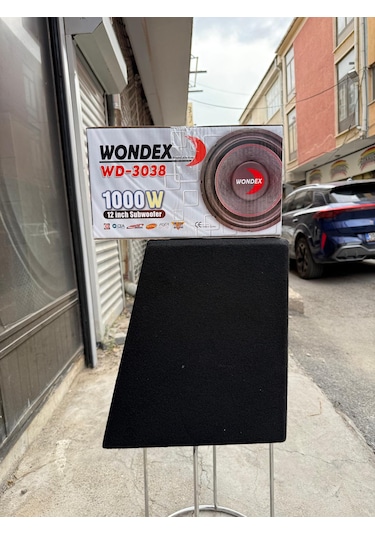 Wd-3038 L Port Mini Kare Kabinli 30 Cm Subwoofer Bas 1000wat 350w Rms Bufır