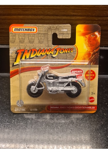 Matchbox 1/64 Ducati Scrambler Indiana Jones Özel Seri