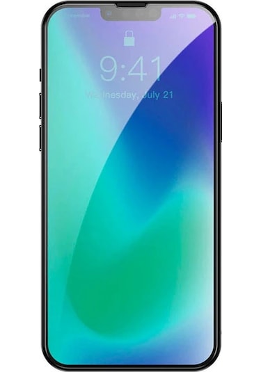 Baseus İphone 13 Pro Max 0.3mm Tempered Full Cam Ekran Koruyucu 2 Adet Set- 5775