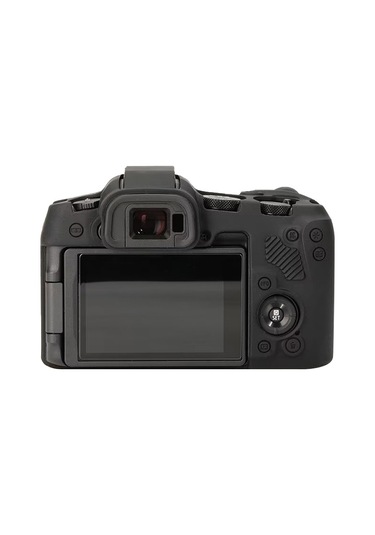 Sones Canon Eos R8 Yumuşak Silikon Koruyucu Kılıf Uyumlu Siyah