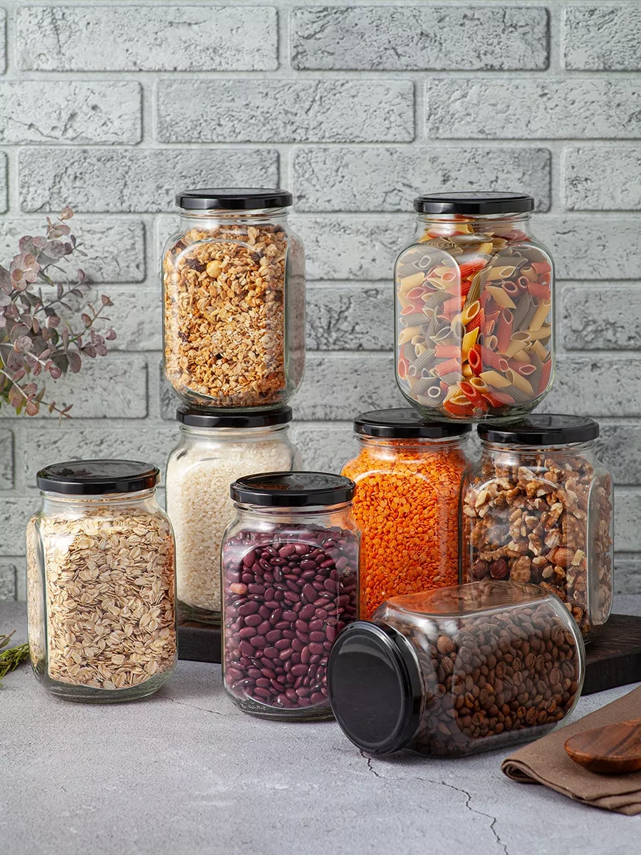 Gloria Nature 900 Ml Saklama Ve Konserve Cam Kavanozları 181649719