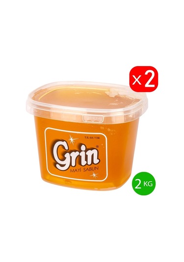 Parlatıcı Jel Arap Sabunu, 2 adet 2 KG Ayçiçek Yağlı Macun Formunda Sabun (Toplam 4 KG)