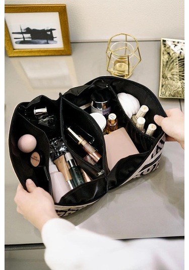 Bohe Makyaj Çantası Düzenleyici Seyahat Tipi Çanta Organizer