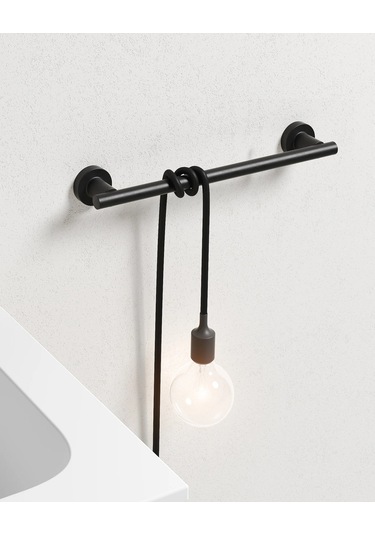 Tecno Black Havluluk, Uzun, 51 Cm - Mat Siyah Mat Siyah