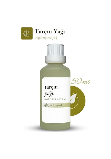 Sabunal Tarçın Yağı 50 ML - Aromaterapi - Saç ve Cilt Bakım Yağı