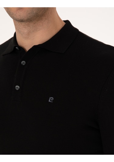 Pierre Cardin Erkek Siyah Kazak /triko 50314189-vr046 Siyah