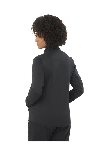 Salomon Sntıal Mıdfleece Fz W Siyah