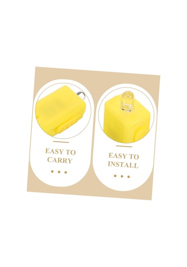 Dofolink 20 Adet Led Fener Çekirdekleri - Renkli Işık Seçenekleriyle Dıy El Yapımı Dekorasyon Aydınlatması Renk