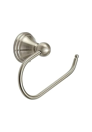 Ankatek Tuvalet Tutucusu, Tek Nikel, Mufunye Lekelere Karşı Kağıdı Fırçalanmış Direkli Dayanıklı Banyo Kr Diğer Diğer