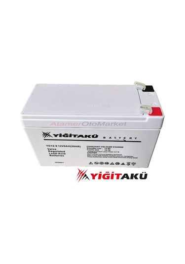 12v 9 Ah-amper Kuru Tip Agm Ups Güç Aküsü Yiğit Akü