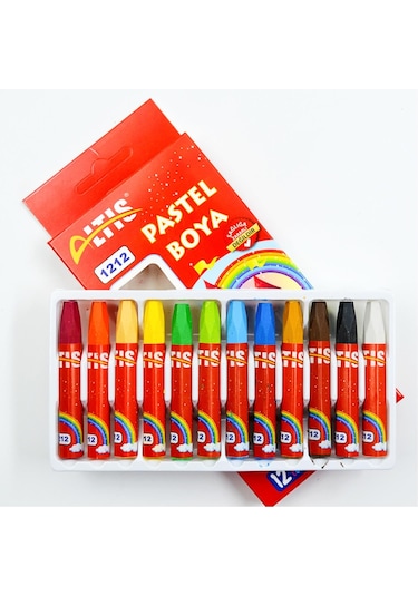 Altıs 12 Renk Pastel Boya Kod:1212