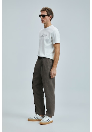 Lufian Thınk Modern Grafik T- Shirt Kırık Beyaz Kırık Beyaz 111020240100510 KIRIK BEYAZ Lufian Thınk Modern Grafik T- Shirt Kırık Beyaz Kırık Beyaz 111020240100510 KIRIK BEYAZ