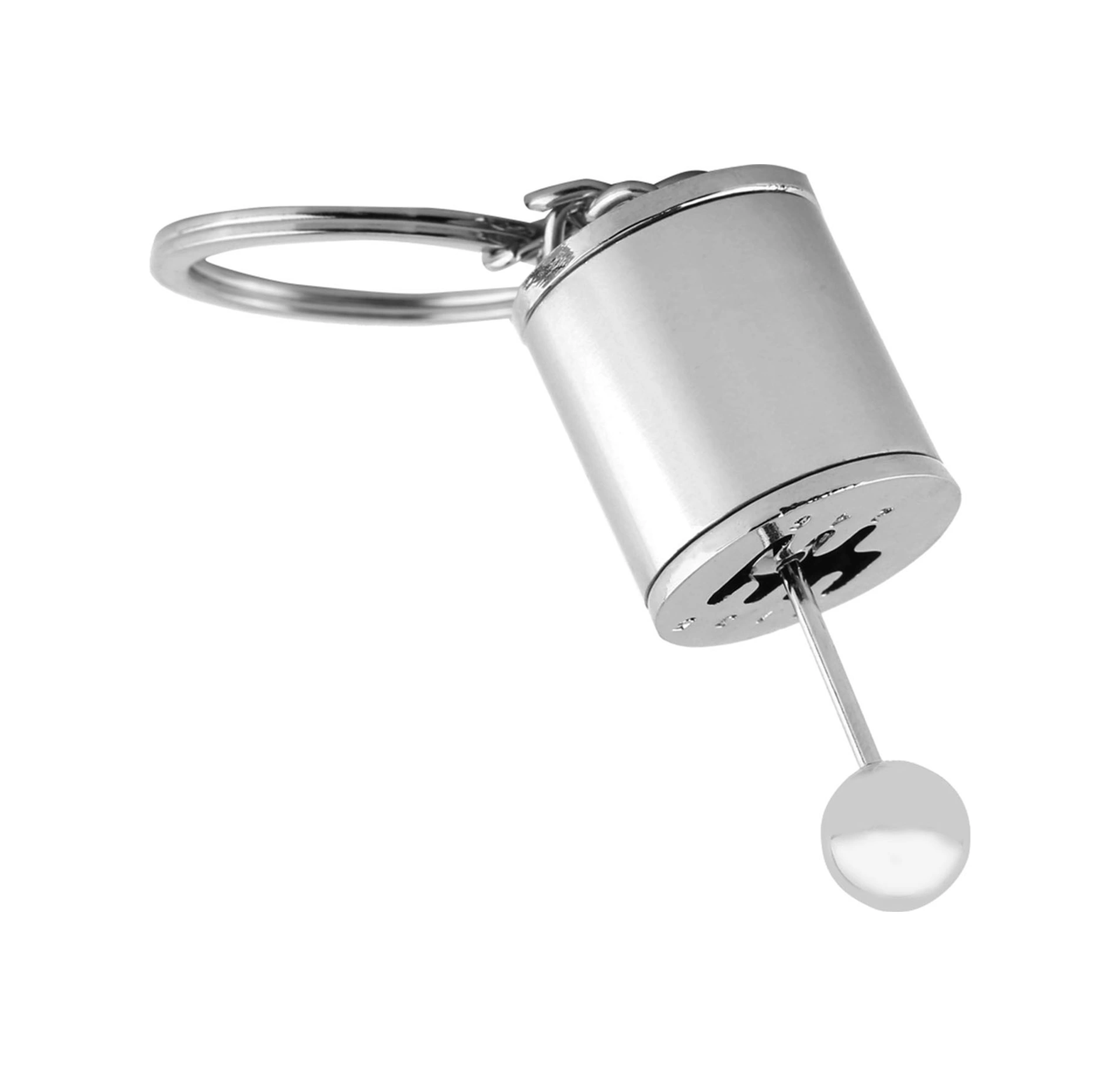 Wezone Metal Vites Değiştirici Anahtar Zinciri - 6 Vites Ve Geri Vites, Kucuk Ve Hafif, Araba Severlere Özel Hediyelik Alet