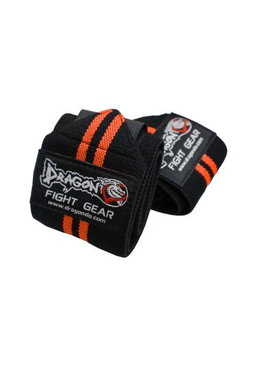 Dragondo 63911 Halter Ve Fitness Bilek Bandajı Yeni Seri Turuncu