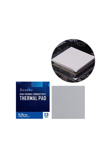 Dolıty Gpu/cpu Grafik Kartı Için Termal Ped 120x120mm Ssd 120x120x2.5mm