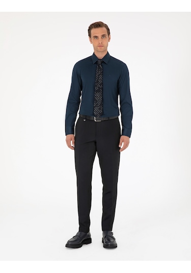 Pierre Cardin Erkek Lacivert Gömlek Basic 50292520-vr033 Lacivert