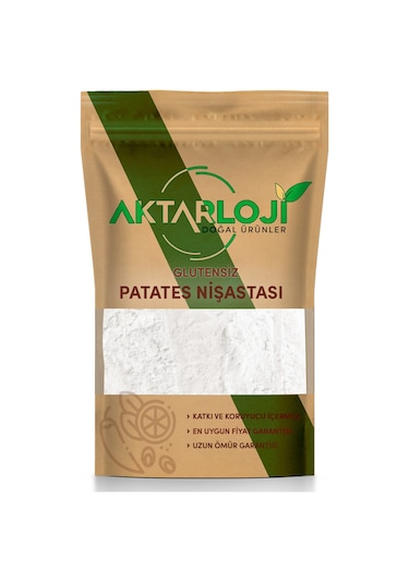 1 Kg Glutensiz Patates Nişastası 1. Kalite