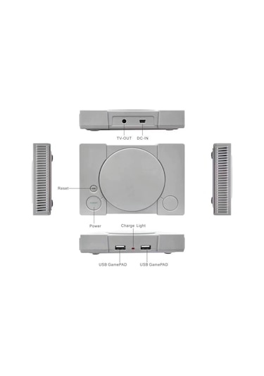 Classic Retro Mini Tv Game Super Mini 620 Oyunlu TV Oyun Konsolu (İthalatçı Garantili)