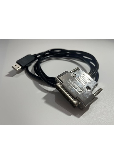 Usb Erkek-db25 Erkek 25 Pimli Rs232 Seri Kablo 1.8 Metre Roland Gravür Makinesi Pc'ye