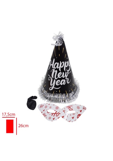 Kotyon Set Yılbaşı Noel Karışık Renkli 1 Adet