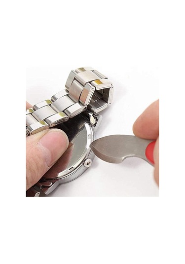 Xurunkeji 22 Parça Saat Tamir Takımı Saatçi Arka Kapak Sökücü Açıcı Bağlantı Pimi Saat Pilleri Boyutlandırma Aracı Saat Tamir Aracı Diğer