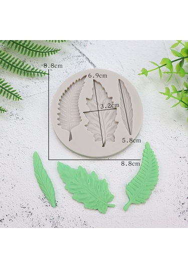 Gatherco Yaprak Çikolata Kalıbı 3d Silikon Kalıp Yaprak Şeker Kalıbı Yumuşak Şeker Kalıbı Dıy Pasta Dekorasyonunda Kullanılır